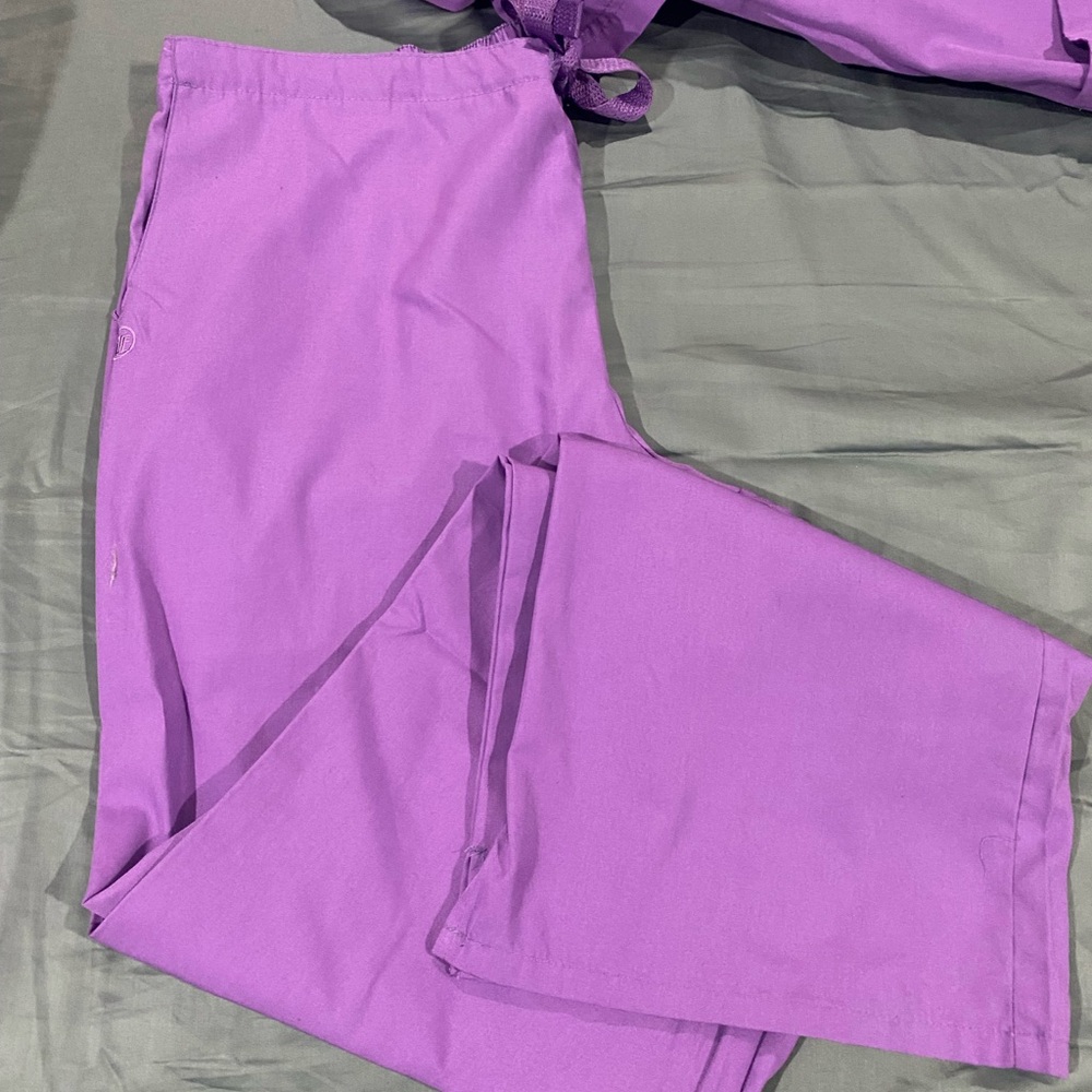 Purple Scrub Pants